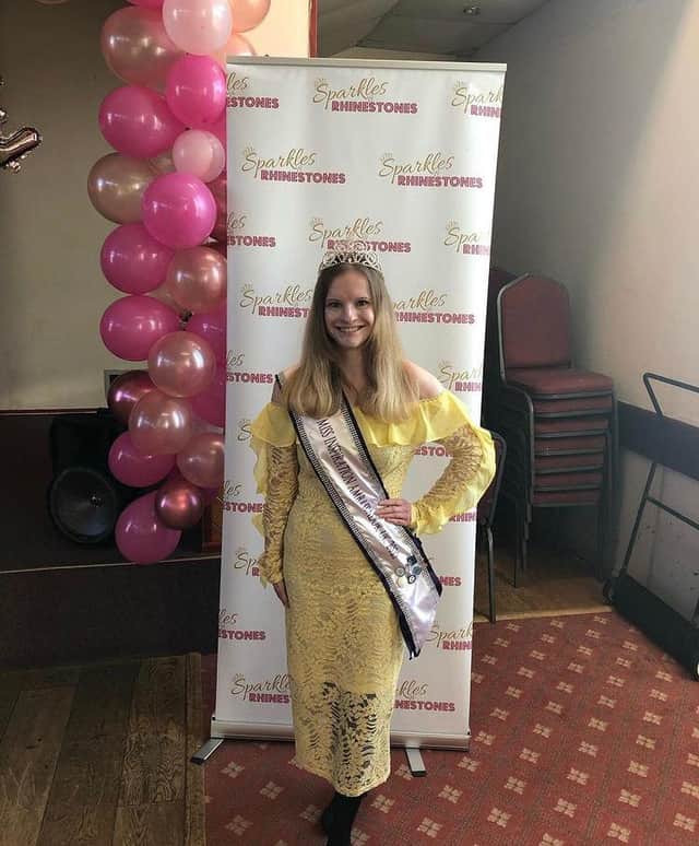 Adrianne Robinson, the current Miss Inspiration Ambassador UK 2021, is hoping to win a national title in June