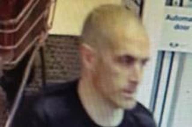 Anyone who knows the pictured man, who was in the area at the time of the incident, is encouraged to contact Derbyshire Police.