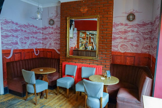There is a strong nautical theme to the new decor, reflecting the pub's name and the fact it was owned by a Captian in the Merchant Navy during the 19th century