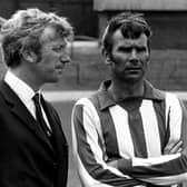 Sheffield Wednesday legend Peter Swan, centre, has died at the age of 84.