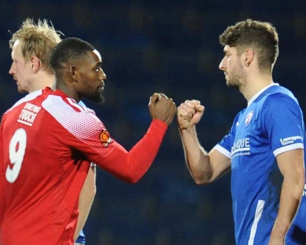 A well organised Brackley side took Chesterfield to penalties.