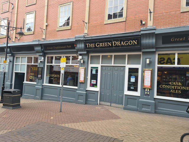 The Green Dragon on Leeming Street is open.
They have a booking system in place for tables, and increased cleaning measures.
Drinks are purchased via their app.