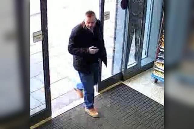 Officers have issued a CCTV image after a thief targeted Home Bargains store at Carnworth Drive in Clay Cross.
