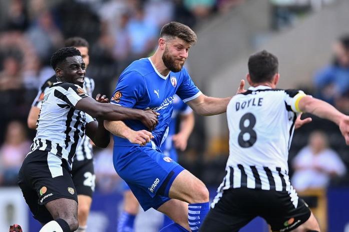 The former Chesterfield captain has opted to leave Boreham Wood and drop down a division to sign for Scunthorpe United, who will be aiming to bounce back after being relegated to the National League North.