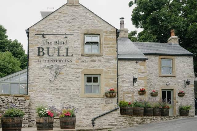 The Blind Bull, Little Hucklow near Buxton is among five contenders for best destination pub in Derbyshire and Nottinghamshire.