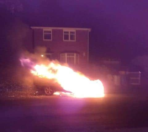 Chesterfield woman Susan Taylor has had two cars torched outside her home.
