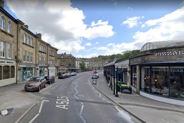 Residents in Buxton helped police to find a man who committed a public order offence in the town centre.