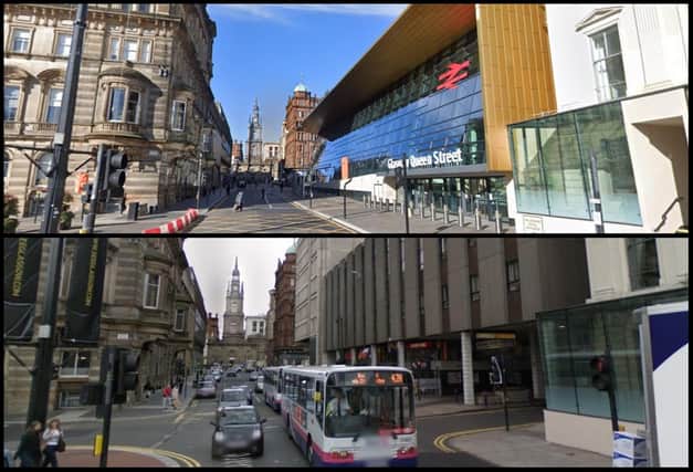 Queen Street Station before and after.