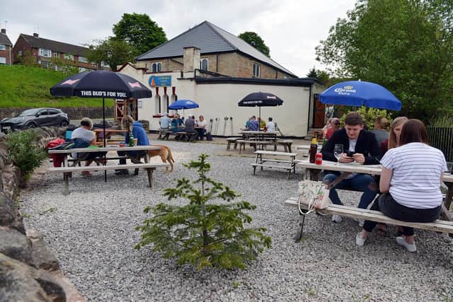 Cakefield Cakes Tea Room has opened a new 'secret garden' outside seating area.