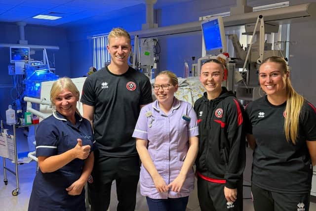 They brought smiles to families and staff