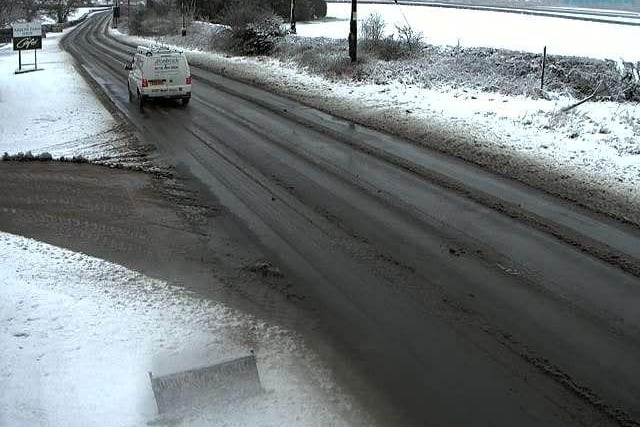 All primary and secondary routes were gritted yesterday afternoon and again from 1am this morning.