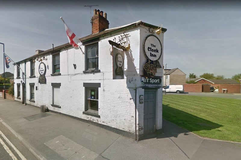 Readers also named The Clock Inn, Market Street, South Normanton. as having a beer garden they were looking forward to visiting.