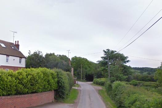 This country lane has the average house price of £768,765.