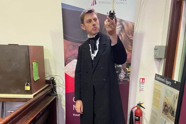 George Stephenson re-enactment at last year's event