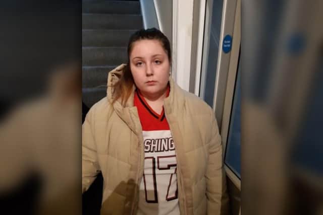 Missing teenager Courtney Barrowcliffe