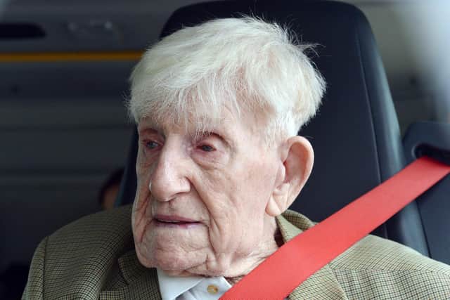 Donald Rose has completed his bucket list aged 106