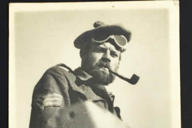 An image of Sgt Bunfield in the collection.