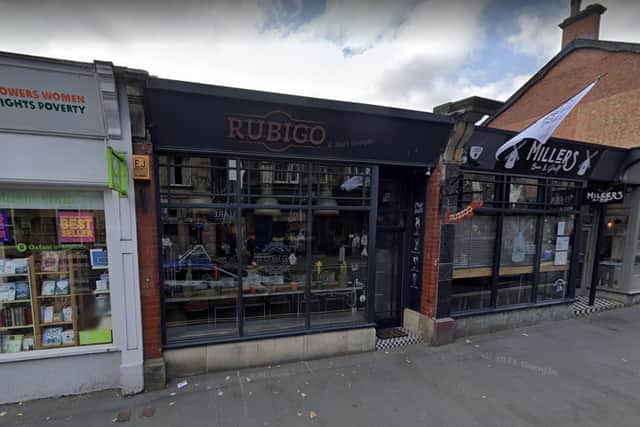 The stabbing took place outside the Rubigo bar in Matlock.