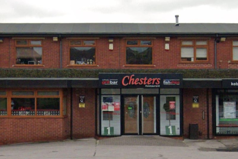 Chesters at Sheffield Road in Chesterfield was handed a five-out-of-five rating after an inspection earlier this month.