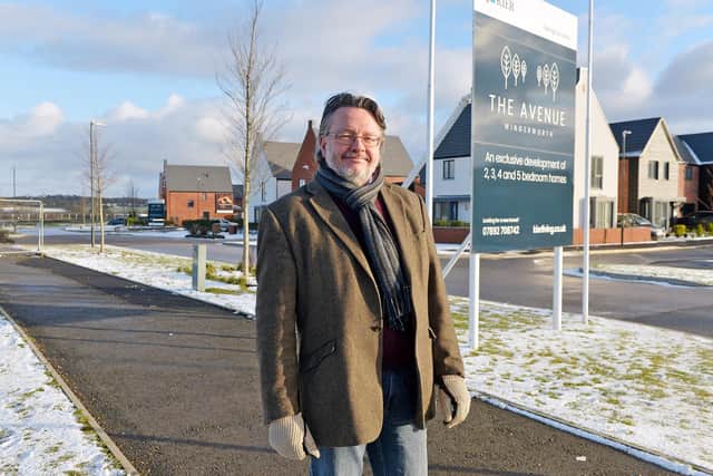 Derbyshire County Council leader Barry Lewis says he is 'delighted' the new school will be built on The Avenue site at Wingerworth.