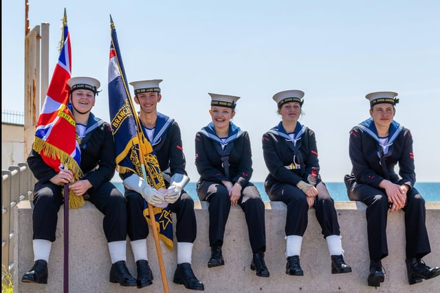 Sea Cadets in uniform. This image won the Sea Cadet Category. By Sea Cadet Kayleigh Fairbairn
