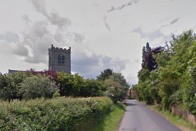 This village road has the average house price of £636,809.