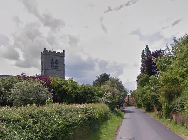 This village road has the average house price of £636,809.