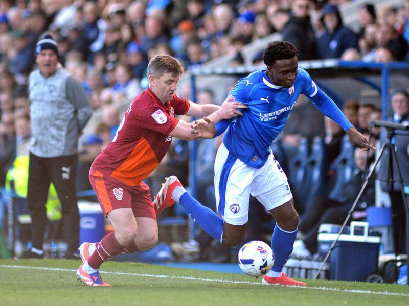 Malik Owolabi-Belewu N/A: 81st minute replacement for Lewis Gordon