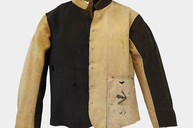 Original parti-coloured Western Australian convict jacket