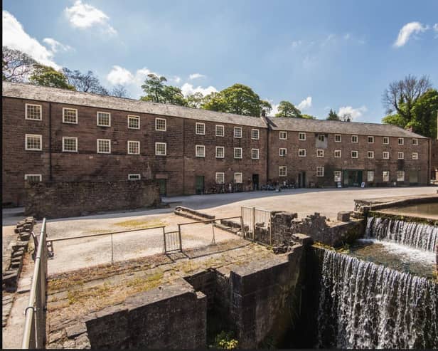 The historic mills at Cromford