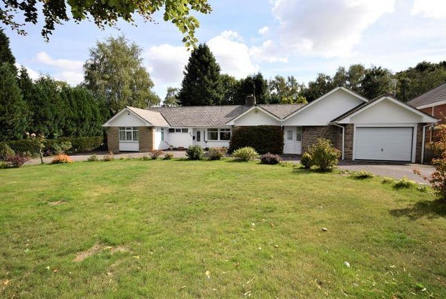 This four bedroom bungalow has a sunroom and dressing room, it is being marketed by Gascoines, 01623 355875.