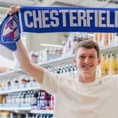 New Spireites signing Bailey Clements.