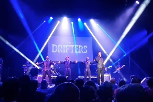 The Drifters will sing their classic hits at Chesterfield's Winding Wheel on November 19, 2021.