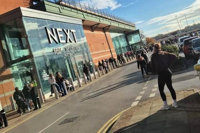 Meadowhall evacuation 22/10