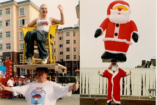 John hass lifted people - including Santa