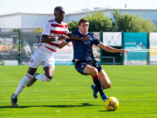 For the second week running Ross Stewart was brilliant for Ross County in their win over Hamilton Accies. He may not have scored but he did plenty of other excellent work. He was dominant in the air, a constant target on diagonals, he dribbled well taking Accies up the pitch, stretched the game and combined so well with those around him. But what is so impressive is his diligent work out of position, getting back and mucking in.