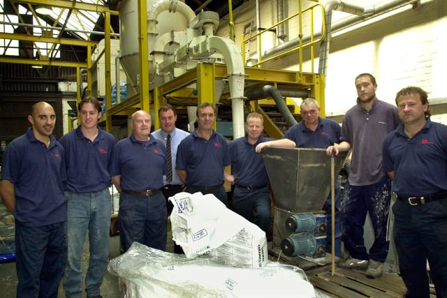 Process Dept Engineers at British Rema in 2001