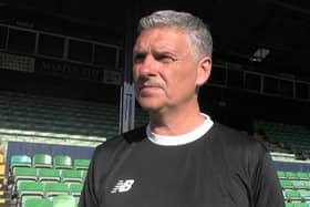 Hartlepool United manager John Askey.