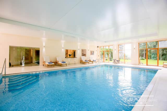The luxury spa at Stancliffe House, Whitworth Road, Darley Dale (photo: Field Photographic)
