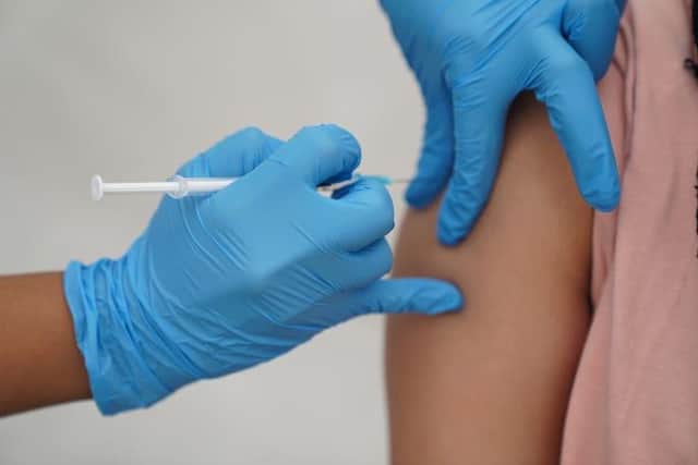 81,571 people aged 12 and over in Chesterfield have received at least the first dose of a coronavirus vaccine