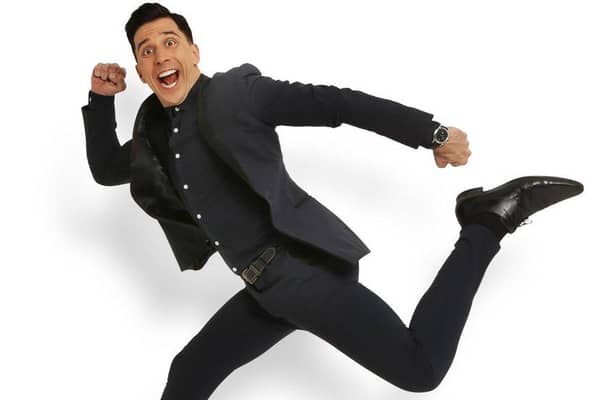 Russell Kane will be motoring back to Chesterfield's Winding Wheel on November 13, 2021.