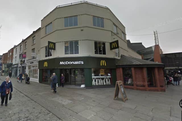 A number of anti-social incidents were reported at the Low Pavement fast food restaurant.