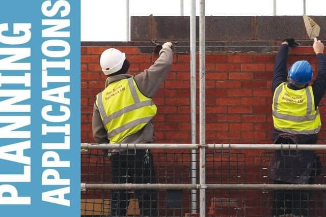 Dozens of planning applications have been submitted across north Derbyshire.