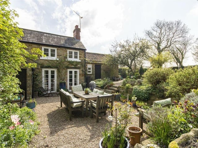 An idyllic spot for alfresco meals or pre-dinner drinks.