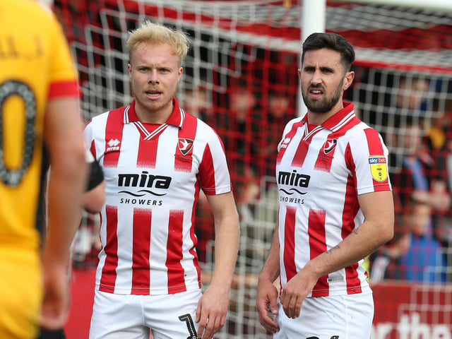 Cheltenham Town have turned down a bid of £150,000 from Peterborough United for midfielder Ryan Broom. (Various)