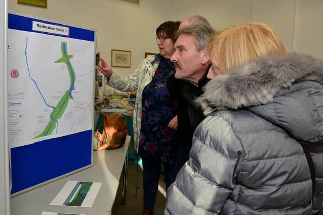 Chesterfield Canal Trust held a public consultation at Hollingwood Hub when the plans were initially unveiled before the pandemic.