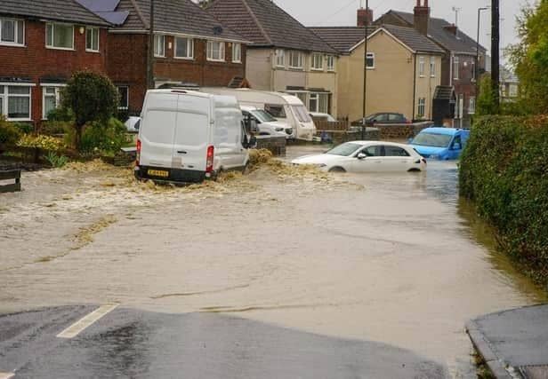 Flooding In Derbyshire As Storm Babet Struck The Region, Picture: Derbyshire Times