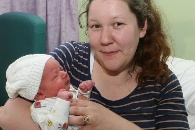 2012 leap baby Dallas Birks with mum Kerry Birks.
Born 5.30am 29.2.12  weighing 8lb 4oz