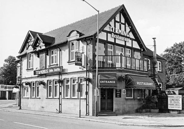 The Terminus used to sit on Chatsworth Road next door to what is now Brookfield School. Called the Terminus because of where the tram lines used to end, it was ironically the starting point for hardy drinkers attempting the infamous Brampton Mile pub crawl.