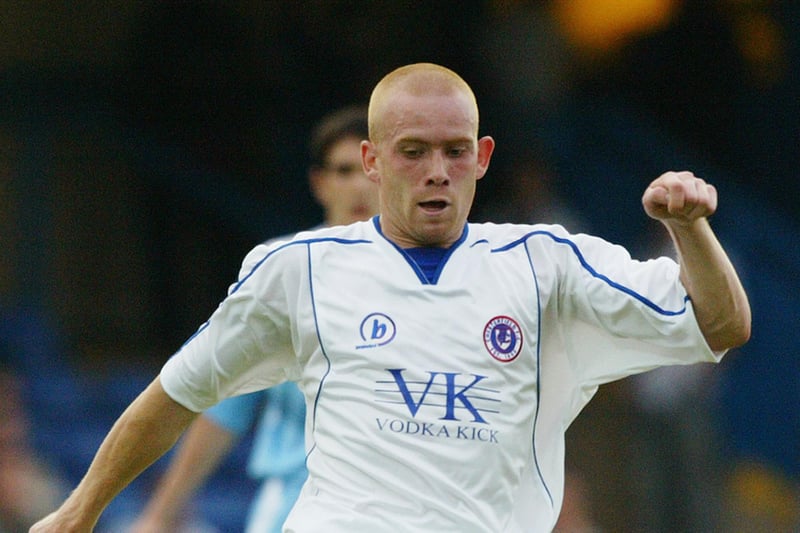 Derek Niven played nearly 300 times for Chesterfield and holds the honour of being the last player to ever score at Saltergate.